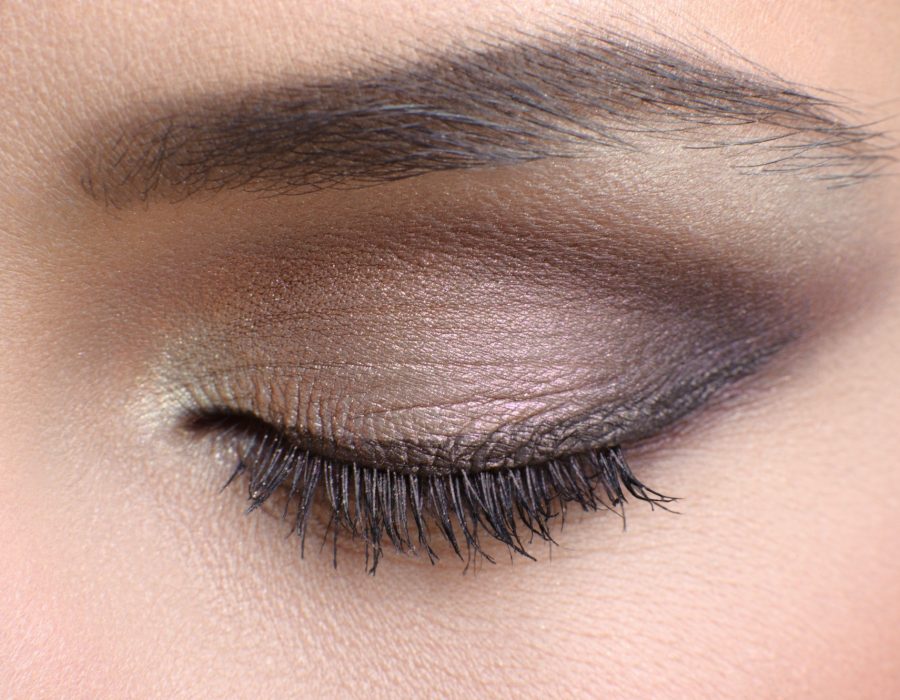 Macro shot of an eye of a woman